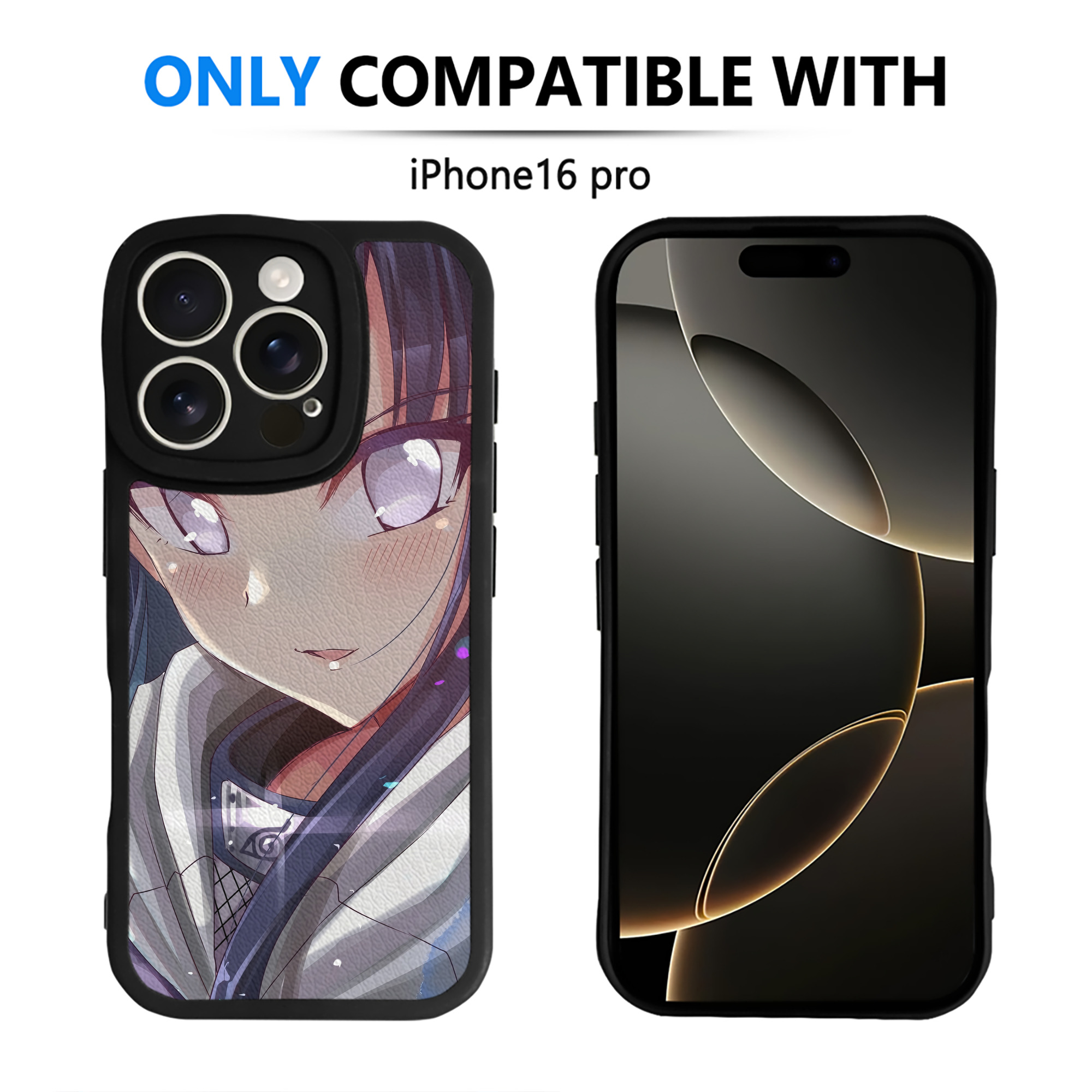 （画像用） NARUTO -ナルト- NARUTO -ナルト- 疾風伝 【iPhone 16シリーズ対応】シリコンスマホケース（レザー調） 材質：シリコン